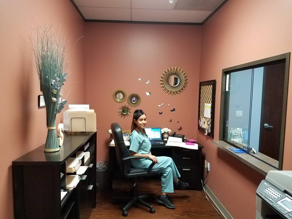 Yesenia is the real boss. She keeps the doctors busy, and works with patients, insurance companies, and attorney's offices all day in order to make sure everything is running smoothly. 